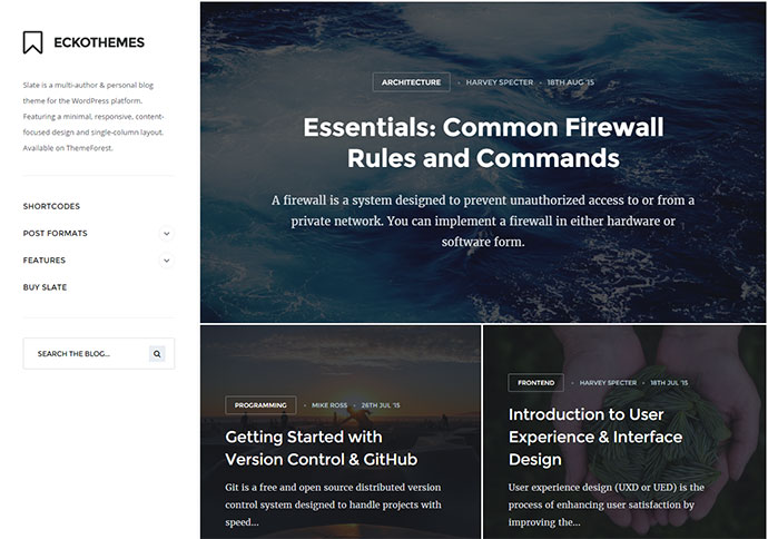 Conent-Layout web design